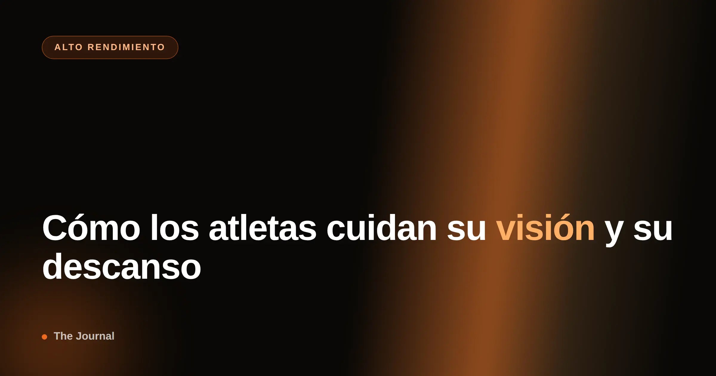 Luz azul y rendimiento deportivo: cómo los atletas cuidan su visión y su descanso — Ryva