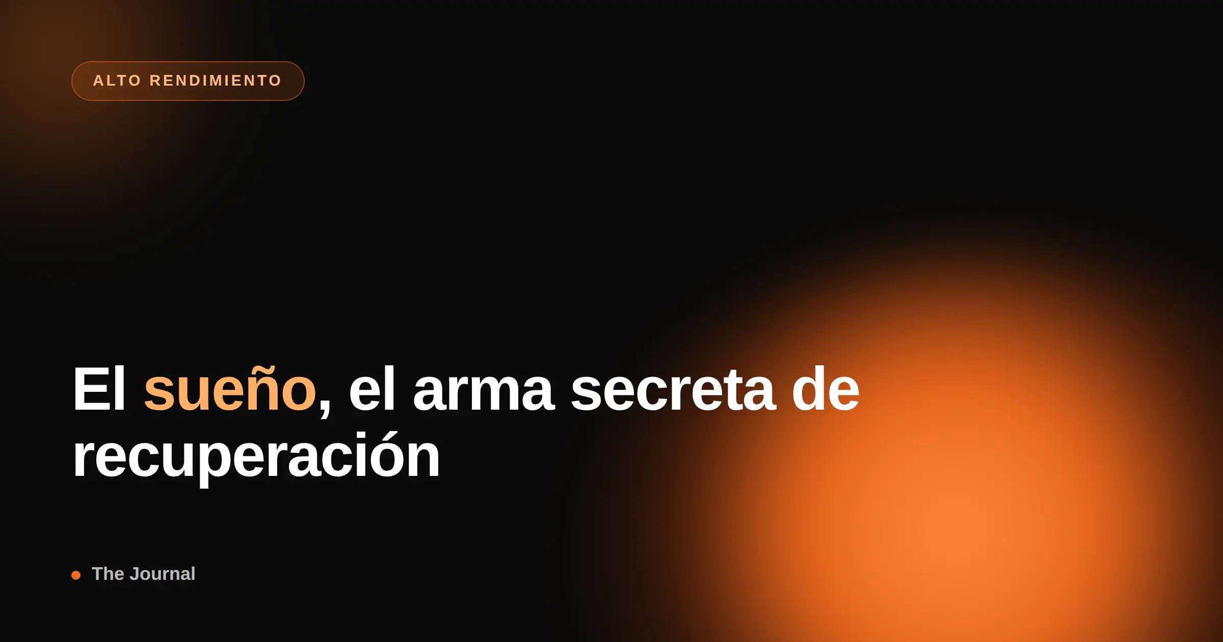 Deportistas de élite: el sueño como arma secreta de recuperación — Ryva