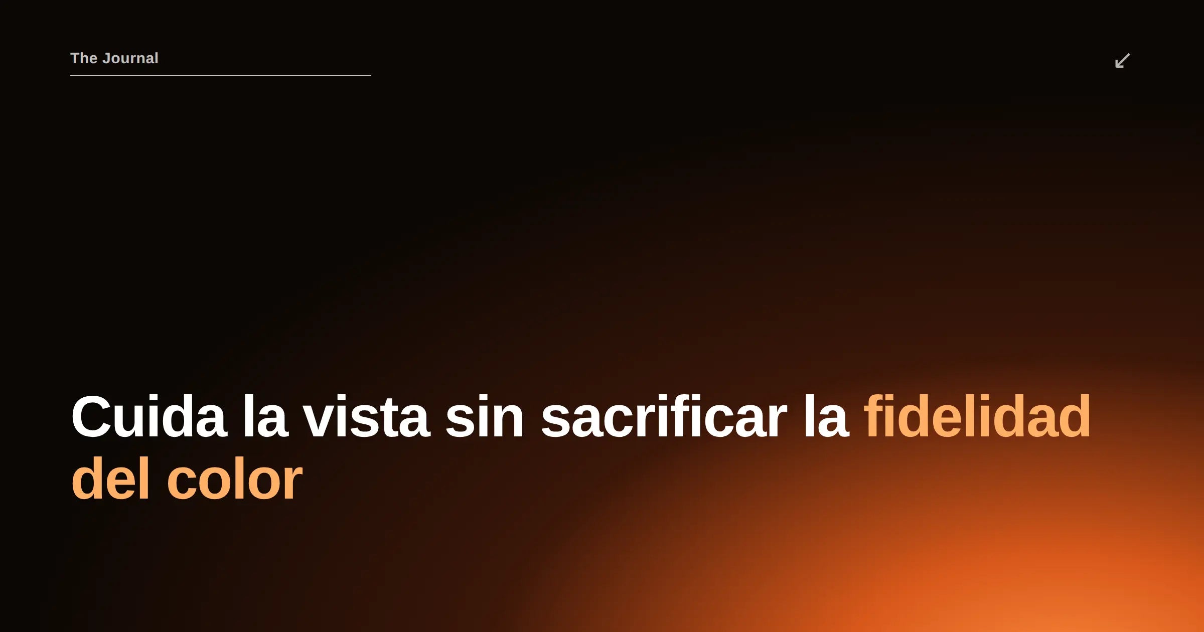 Creativos y diseñadores: cuidar la vista sin sacrificar la fidelidad del color — Ryva