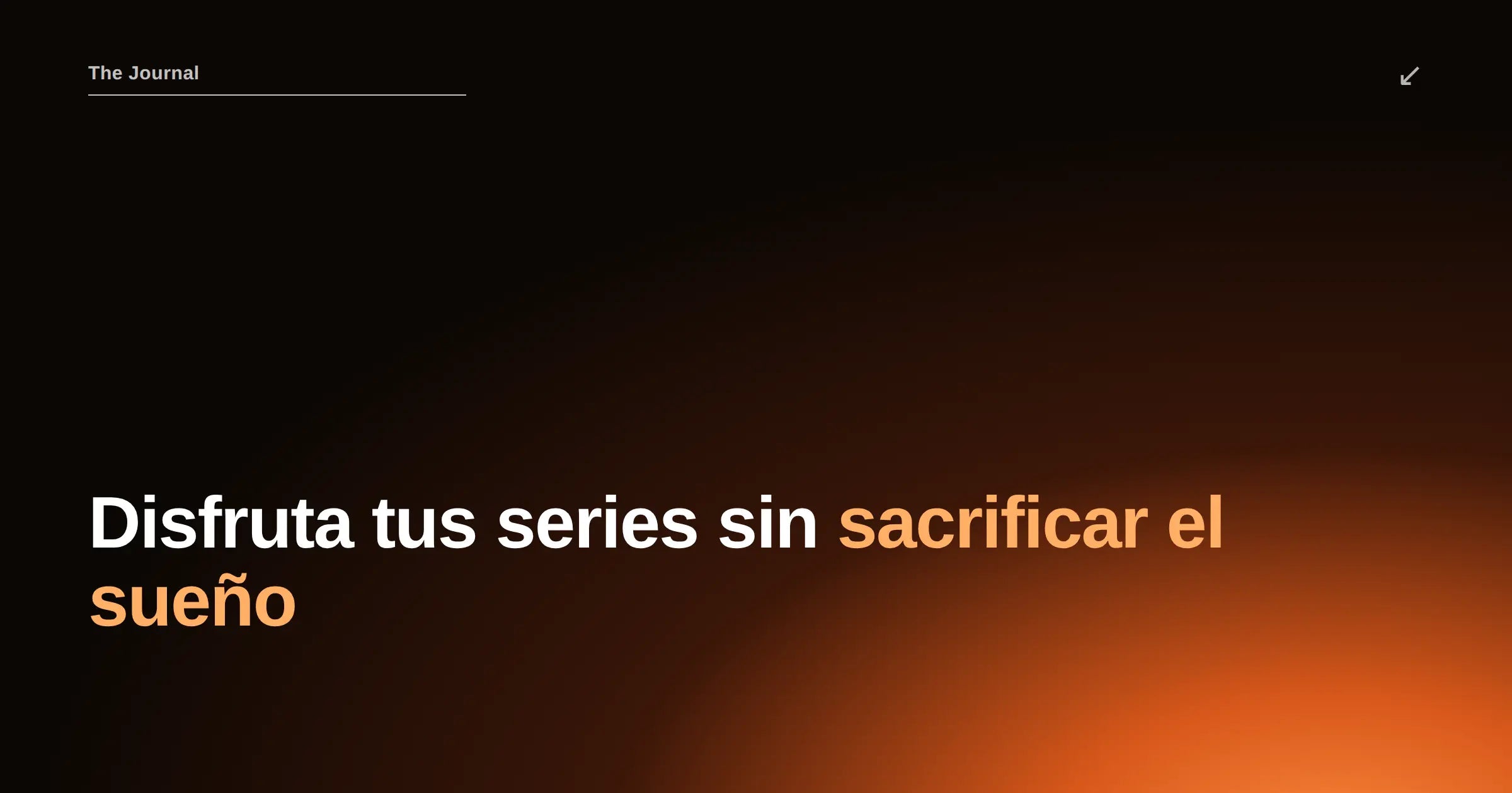 Streaming y series de noche: disfrutar la última pantalla del día — Ryva