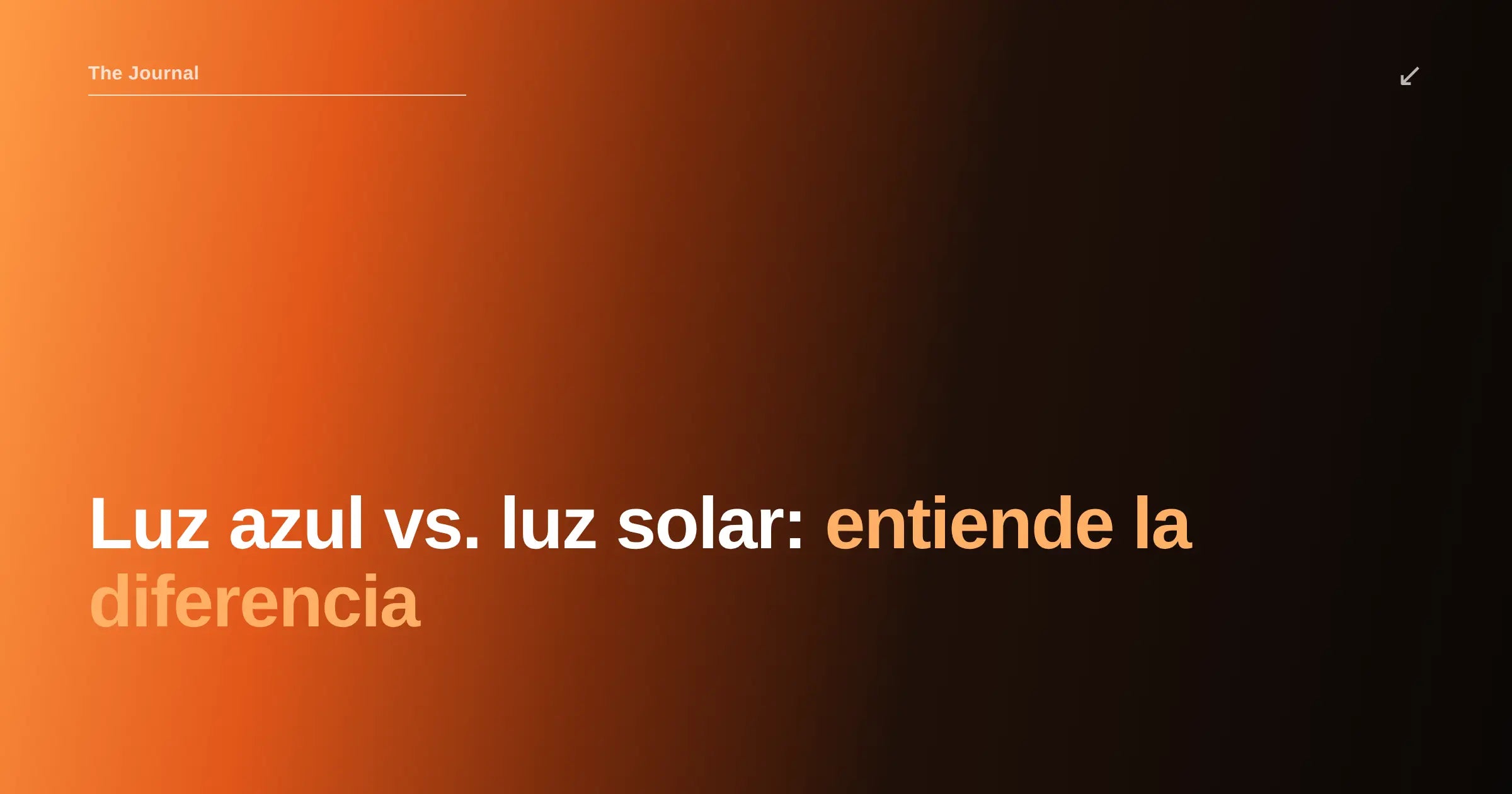 Luz azul vs. luz solar: entendiendo la diferencia — Ryva