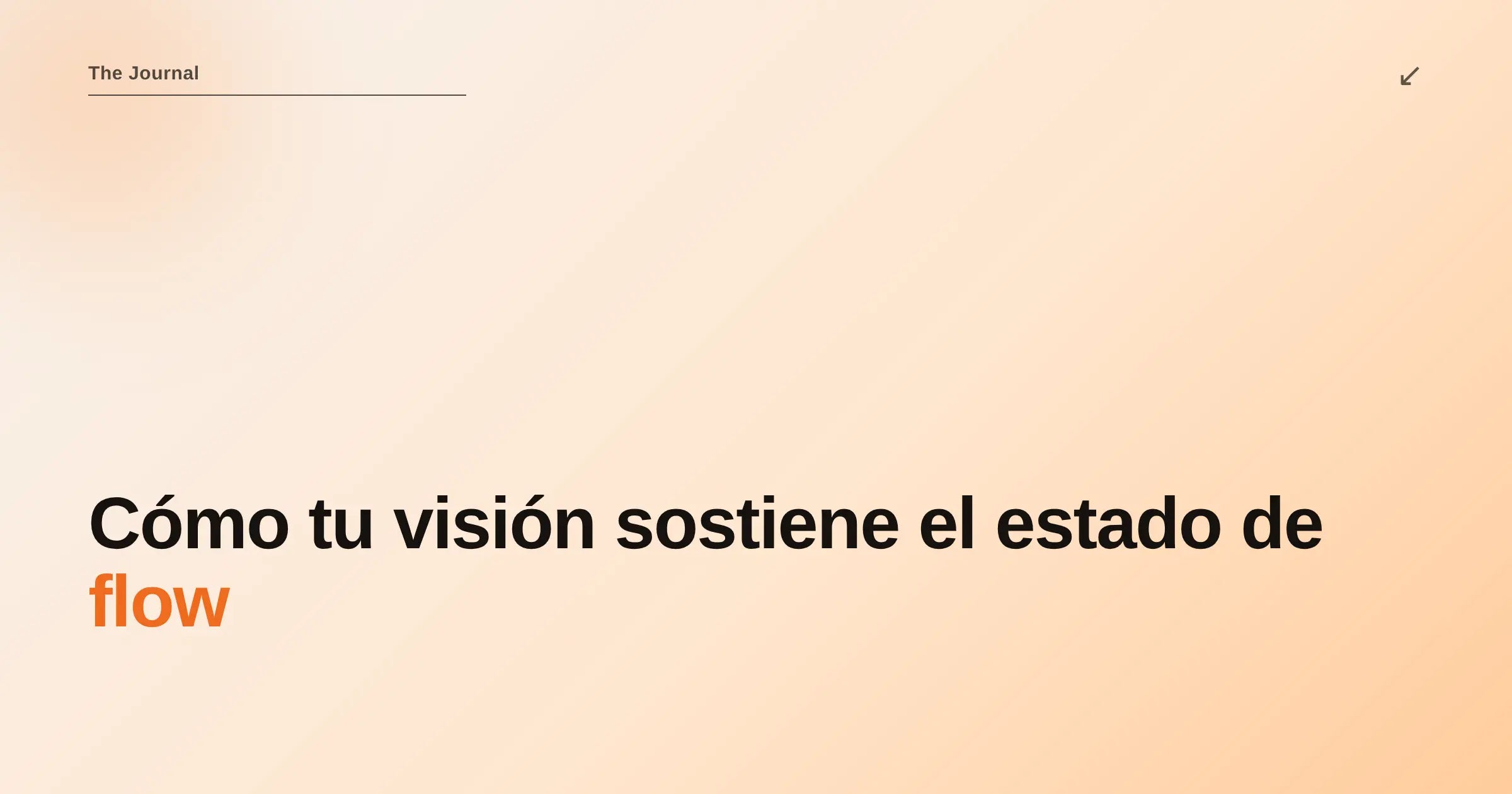 Foco y flow: cómo tu visión sostiene el alto rendimiento — Ryva