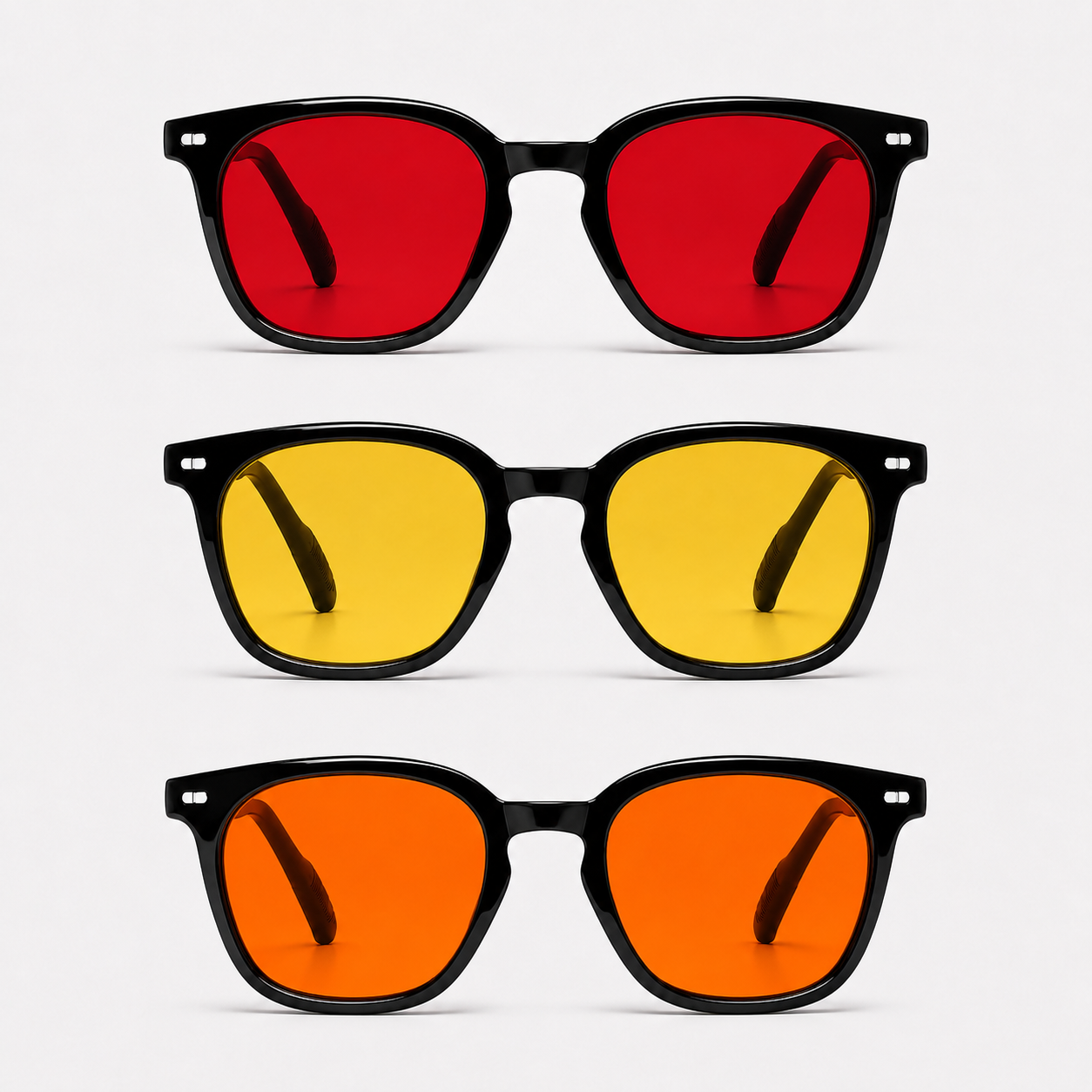 Set Ciclo Completo de Ryva con 3 lentes de filtro de luz azul