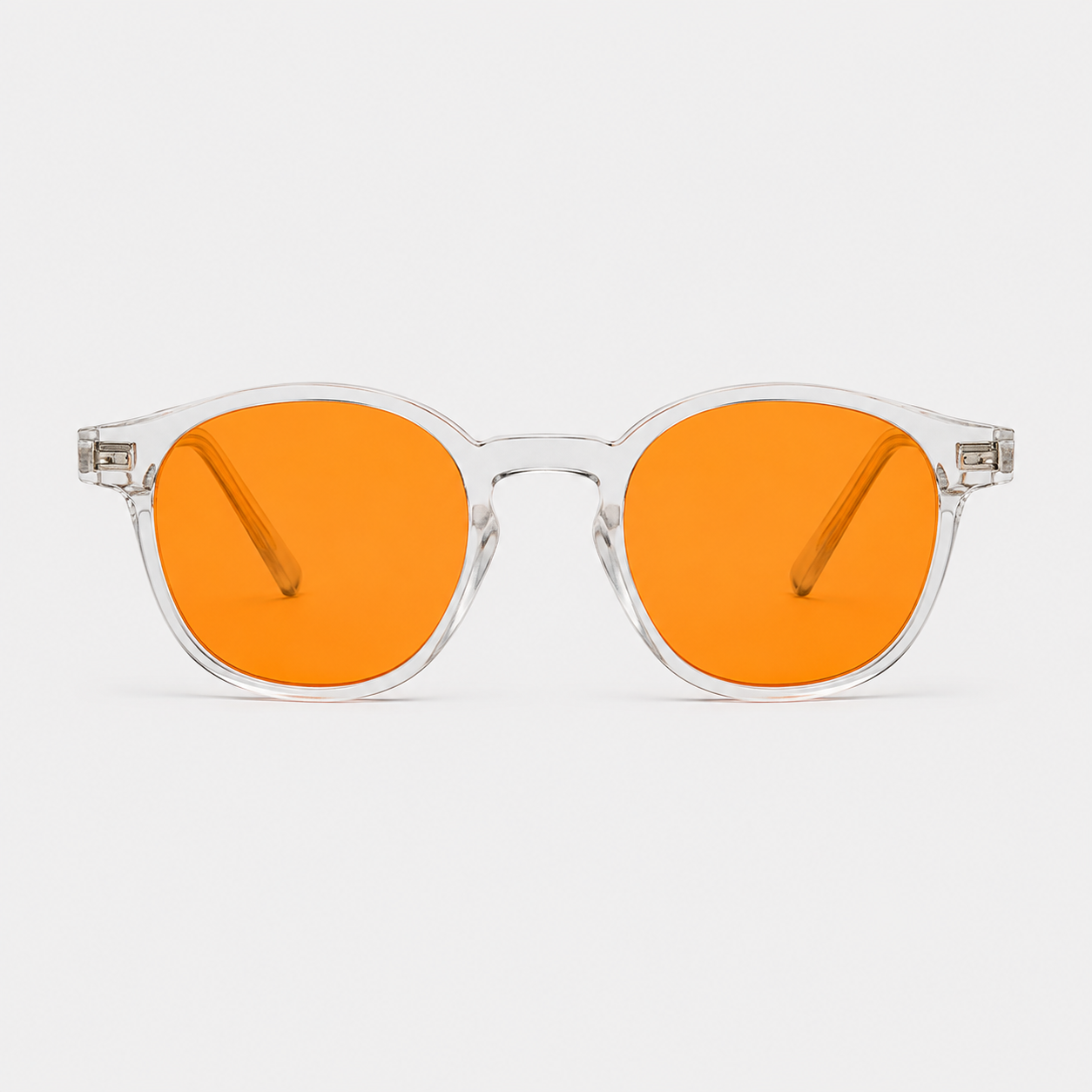 Lentes DRISHTI cristal y naranja de Ryva con filtro de luz azul