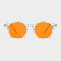 Lentes DRISHTI cristal y naranja de Ryva con filtro de luz azul
