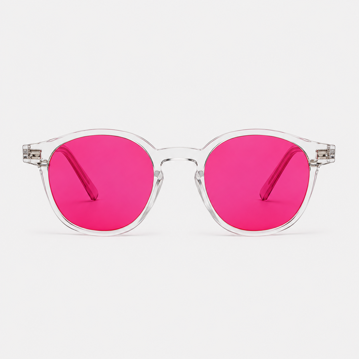 Lentes DRISHTI cristal y rojo vino de Ryva con bloqueo de luz azul y verde