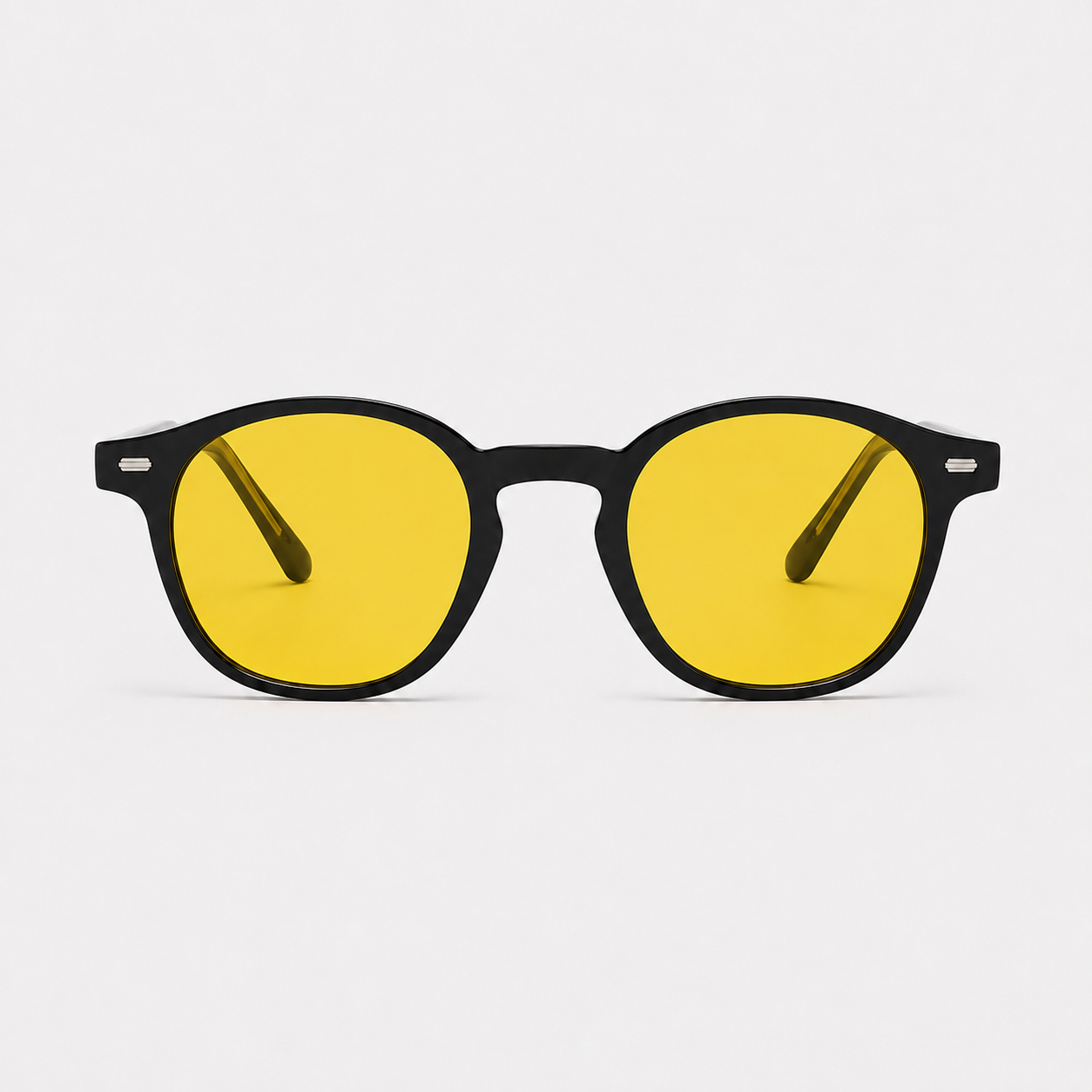 Lentes DRISHTI negro y amarillo de Ryva con filtro de luz azul de día
