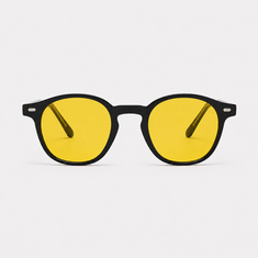 Lentes DRISHTI negro y amarillo de Ryva con filtro de luz azul de día