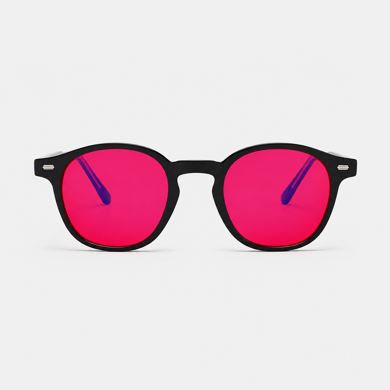 Lentes DRISHTI negro y rojo vino de Ryva con bloqueo de luz azul y verde